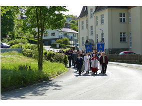 Bittprozession an Christi Himmelfahrt (Foto: Karl-Franz Thiede)